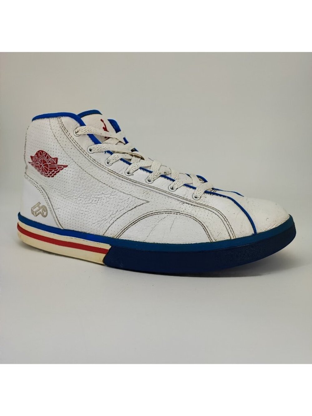 Nike Air Jordan PHLY Legend Men's Size 10.5US Sneakers Leather White 318598-161